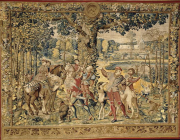 Le Rouge-Cloître et les Trois Fontaines du temps des chasses de Charles Quint
